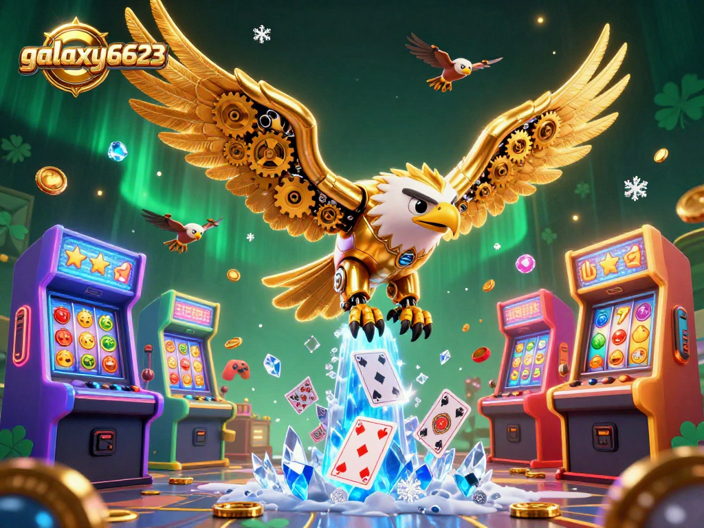 Experience casino excitement with galaxy6623, featuring vibrant gameplay through the golden eagle.