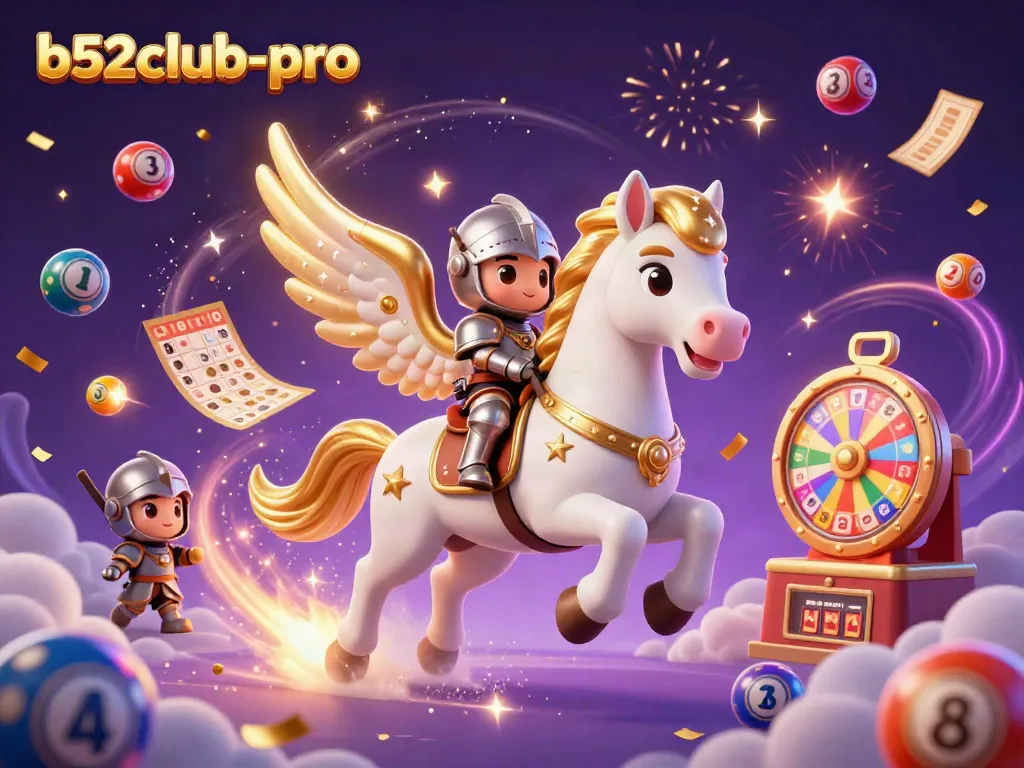 Play to win on b52club-pro with exciting lottery dynamics and 3D magical elements.