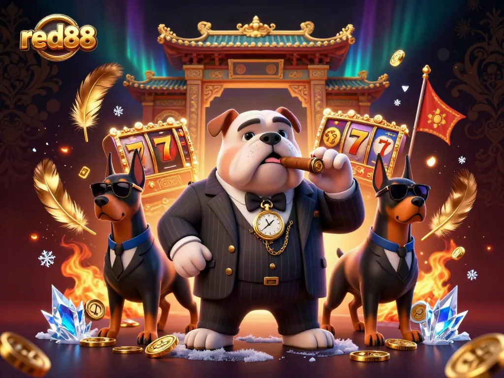 Experience thrilling action at red88 as the mafia bulldog and his Doberman bodyguards dominate the casino realm.