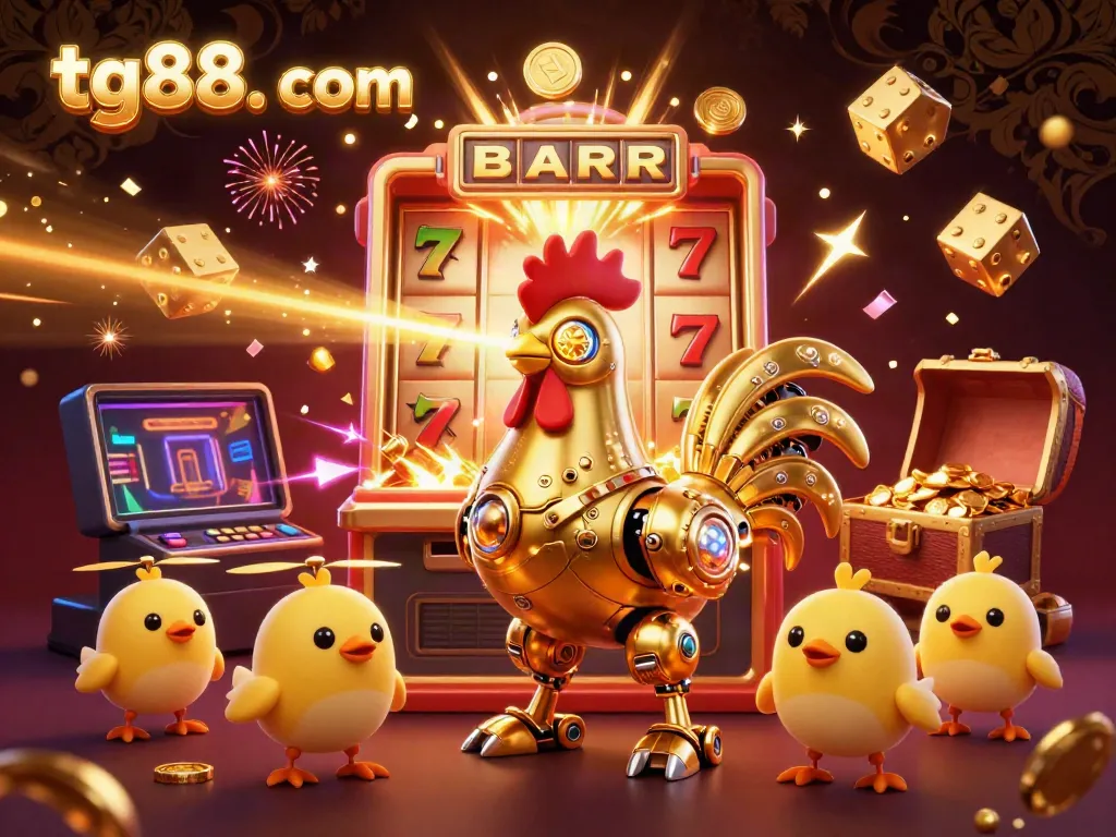 Spin and win at tg88. com with a colorful 3D casino adventure full of exciting game elements.