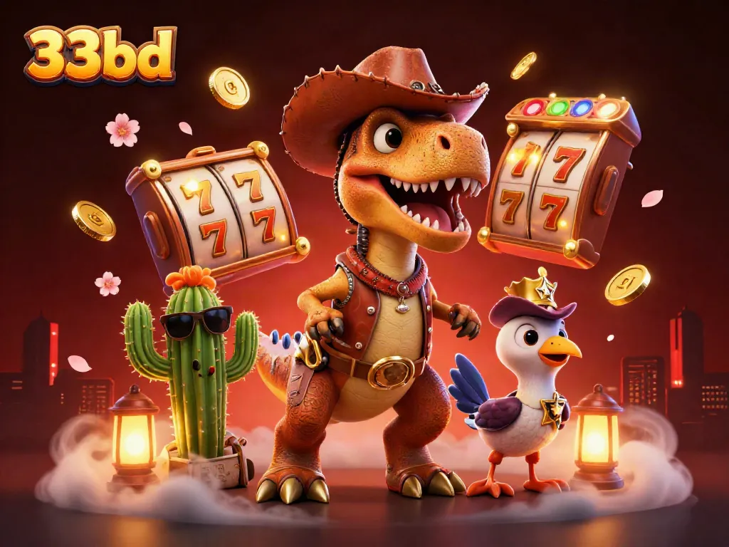 Play exciting slots at 33bd featuring dynamic characters and vivid game elements.