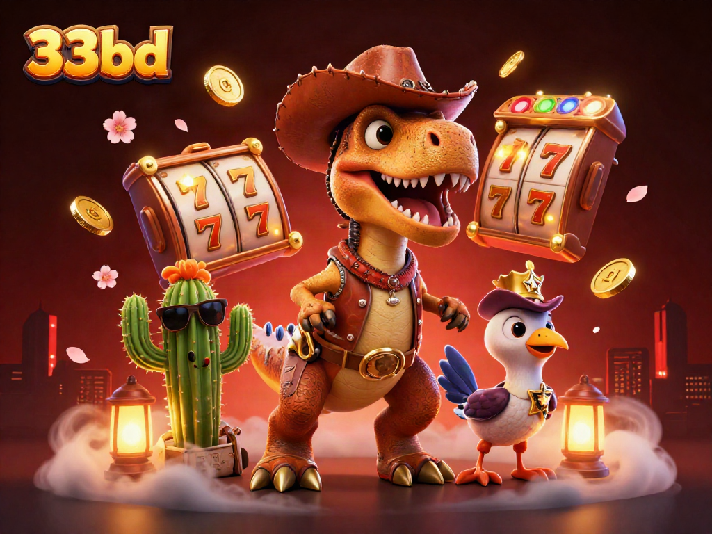 Play exciting slots at 33bd featuring dynamic characters and vivid game elements.