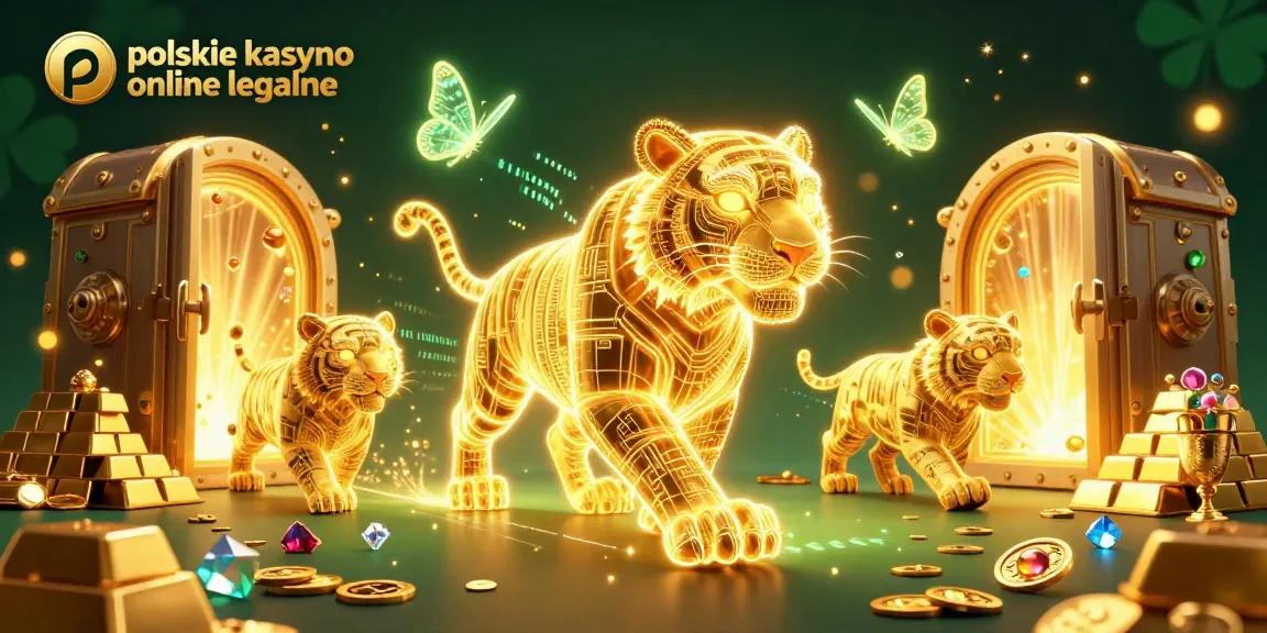Experience the allure of polskie kasyno online legalne with a dazzling digital landscape bursting with energy and treasures.