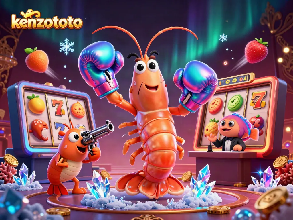 Engage in thrilling jackpots at kenzototo with a dynamic scene of casino adventures.