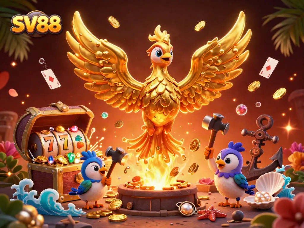 Win exciting jackpots with SV88's captivating games and stunning visuals in a rich casino atmosphere.