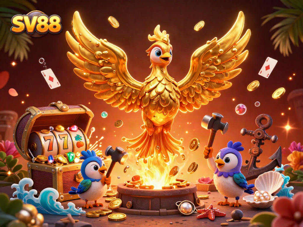 Win exciting jackpots with SV88's captivating games and stunning visuals in a rich casino atmosphere.