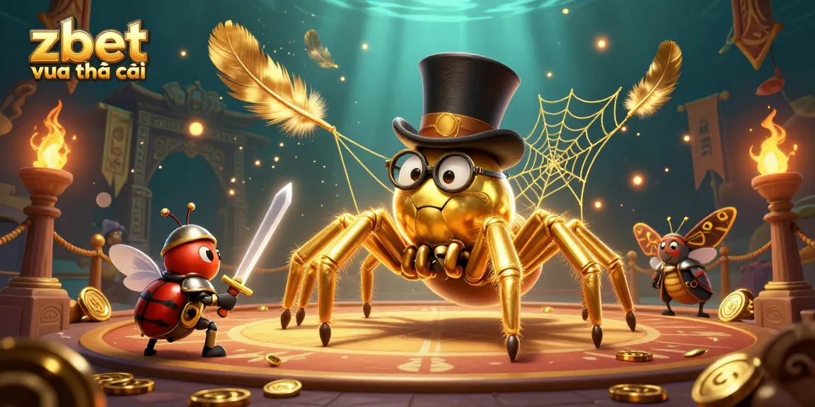 Join the thrill at zbet vua nhà cái with a golden tarantula casino scene full of challenges and adventure!