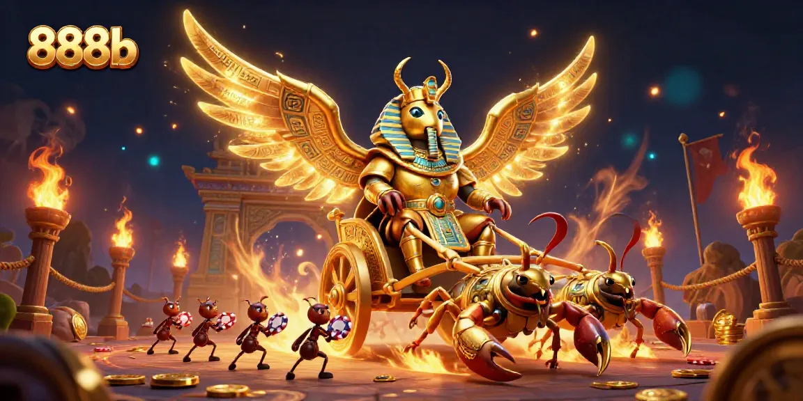 Experience thrilling gameplay at 888b casino with vibrant characters and dynamic scenes.