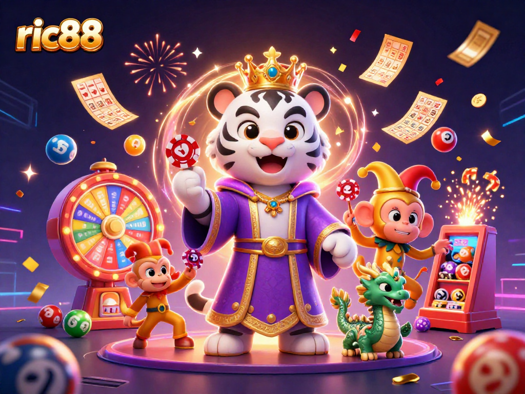 Experience the thrilling gameplay of ric88 with vibrant casino energy and colorful elements!